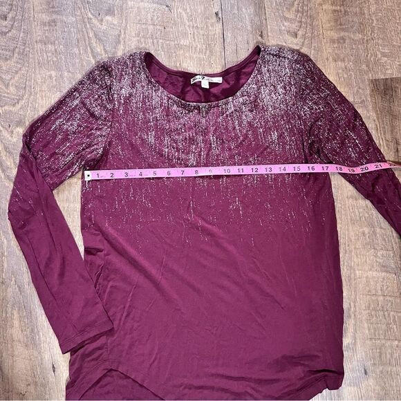 Seven 7 Jeans Light Bling Tunic Top Size Small - Picture 8 of 10